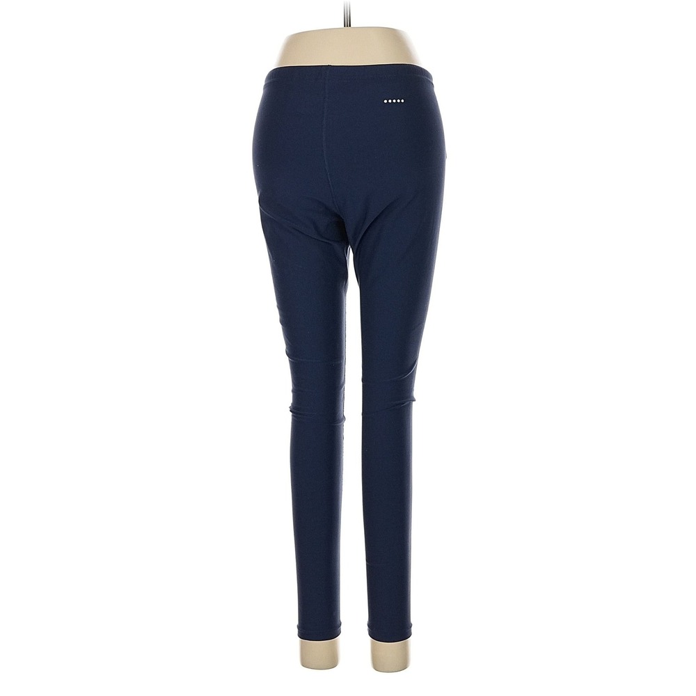 Nike Womens Navy Blue Skinny‎ Leg Active Pants Mid Rise Leggings Size M